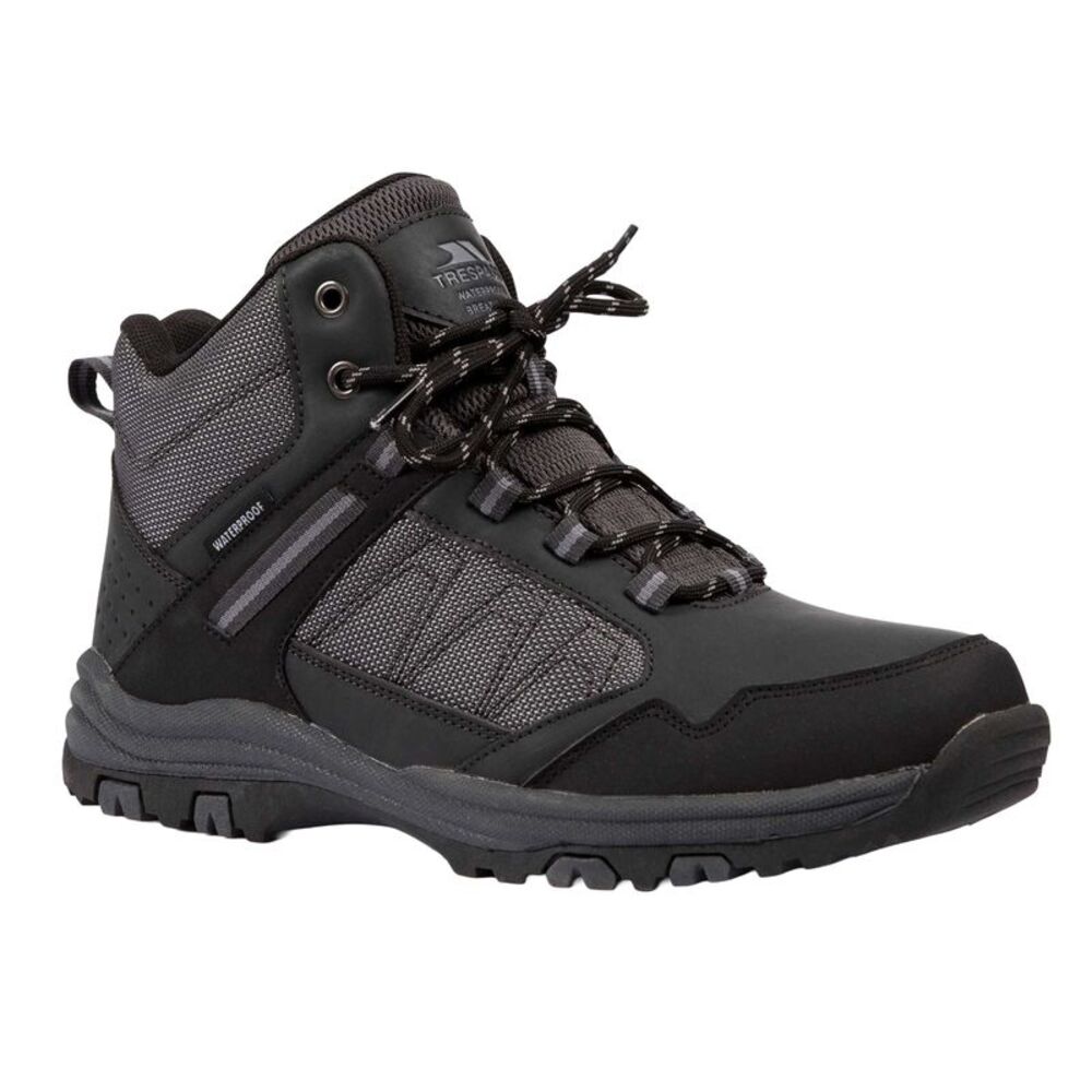 Trespass Mens Calle Waterproof Walking Boots / Gray